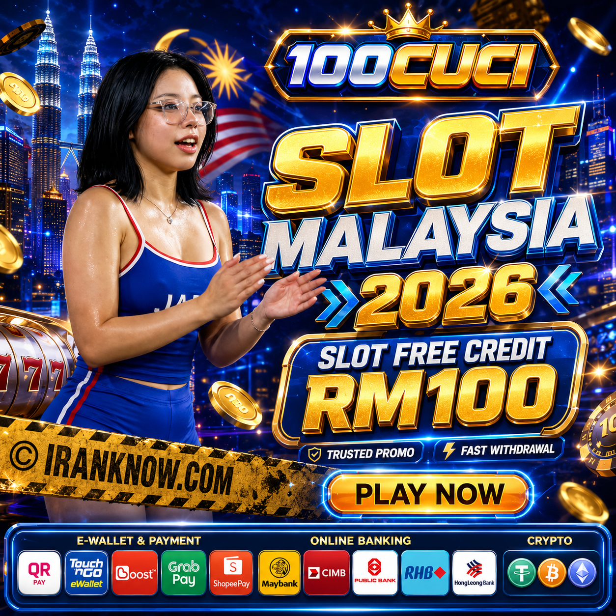 100CUCI Slot Malaysia 2026 - Free Credit Slot RM100 No Deposit